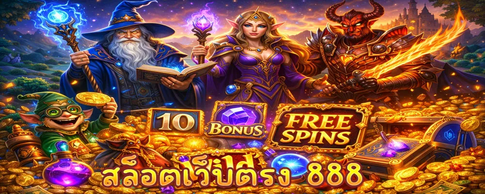 สล็อตเว็บตรง 888