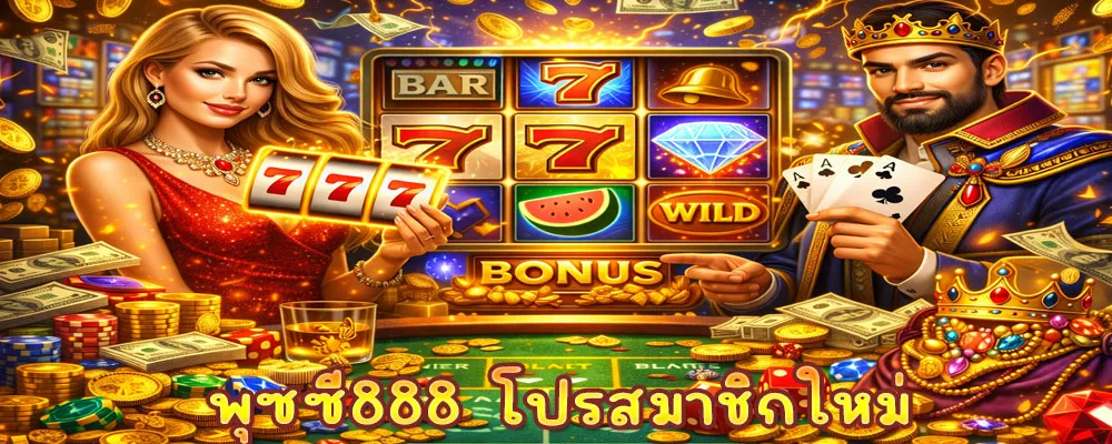 พุซซี่888 โปรสมาชิกใหม่