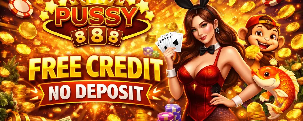 พุซซี่888 เครดิตฟรีไม่ต้องฝาก